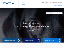 Tablet Screenshot of dcaseattle.com